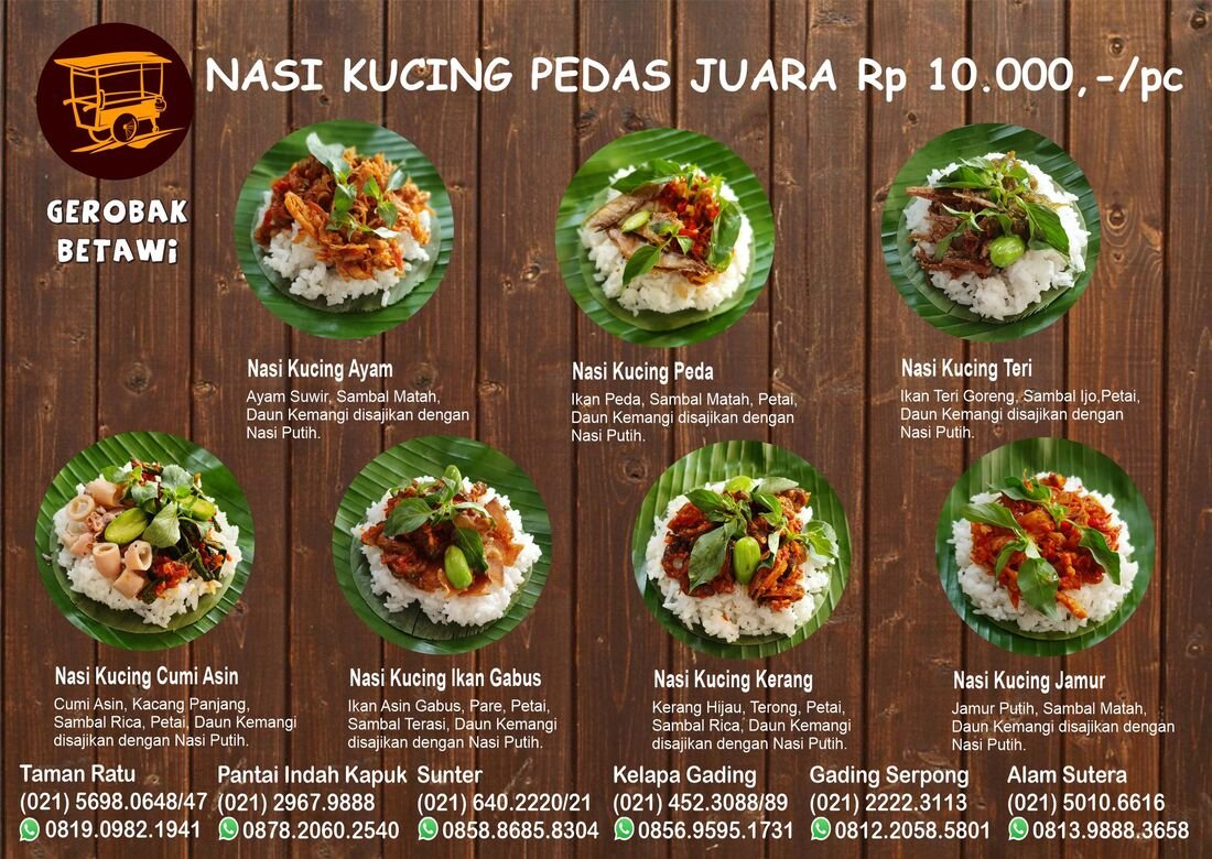 Gerobak betawi Serpong