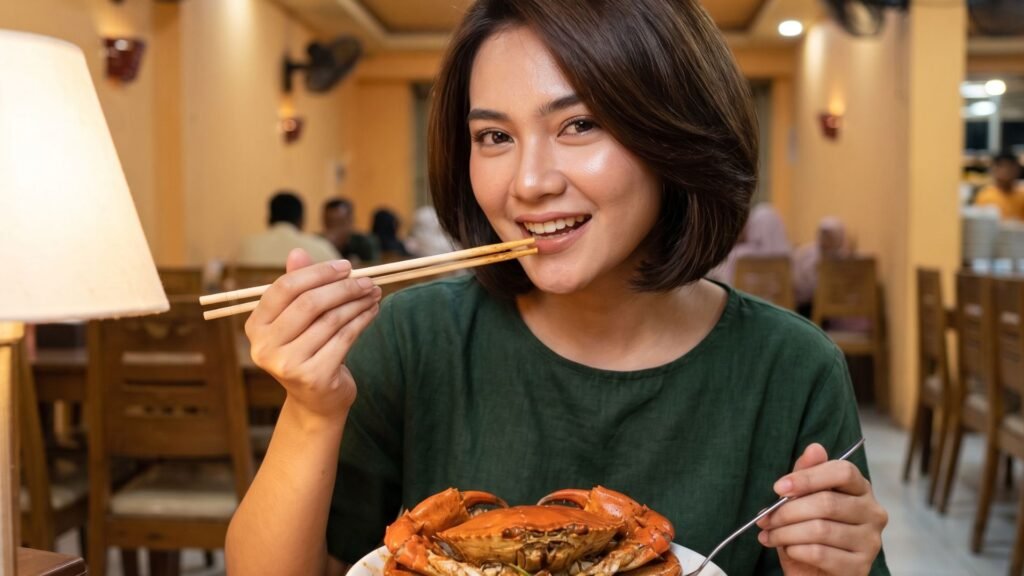 tempat makan mie aceh kepiting asli