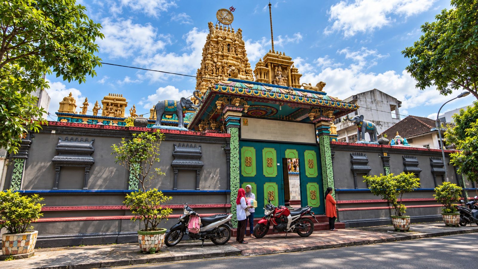 Kuil Hindu sebagai bagian lanskap budaya Medan